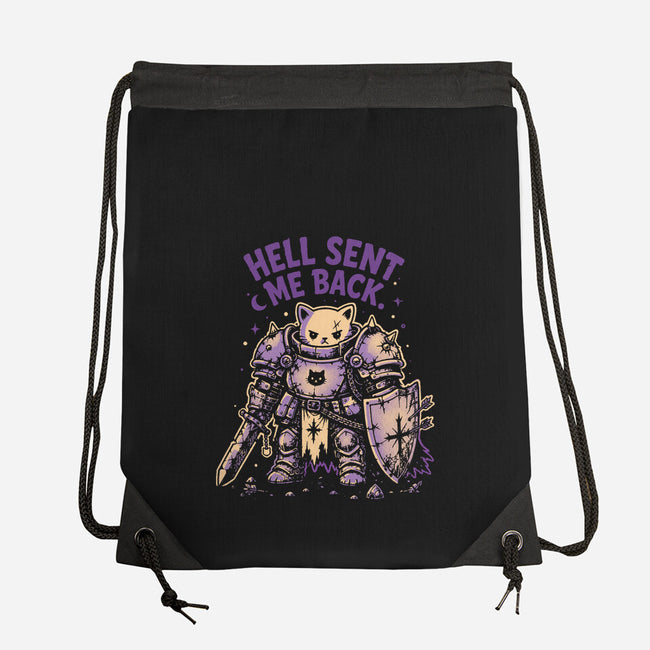 Hell Sent Me Back-None-Drawstring-Bag-Diego Gurgell