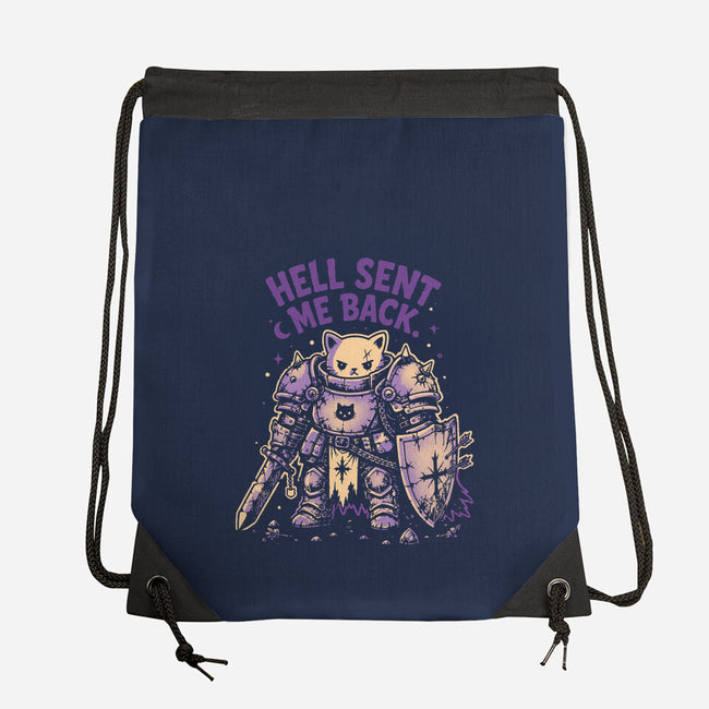 Hell Sent Me Back-None-Drawstring-Bag-Diego Gurgell