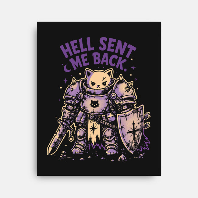Hell Sent Me Back-None-Stretched-Canvas-Diego Gurgell