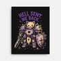 Hell Sent Me Back-None-Stretched-Canvas-Diego Gurgell