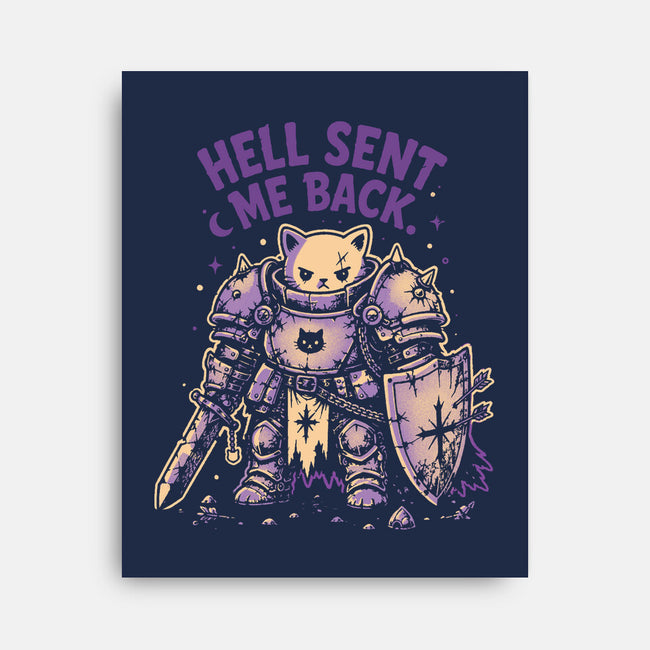 Hell Sent Me Back-None-Stretched-Canvas-Diego Gurgell