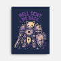 Hell Sent Me Back-None-Stretched-Canvas-Diego Gurgell