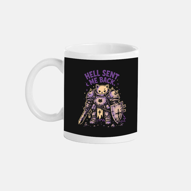 Hell Sent Me Back-None-Mug-Drinkware-Diego Gurgell