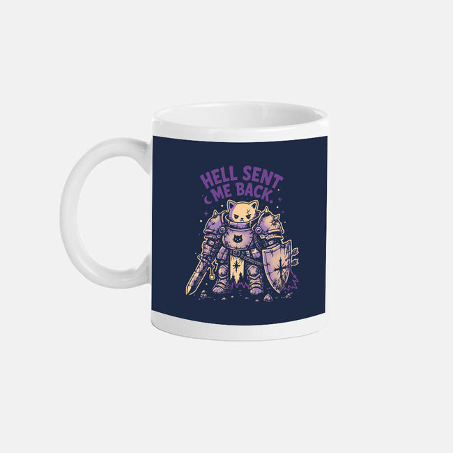 Hell Sent Me Back-None-Mug-Drinkware-Diego Gurgell
