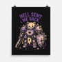 Hell Sent Me Back-None-Matte-Poster-Diego Gurgell