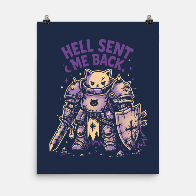 Hell Sent Me Back-None-Matte-Poster-Diego Gurgell