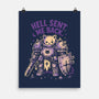 Hell Sent Me Back-None-Matte-Poster-Diego Gurgell