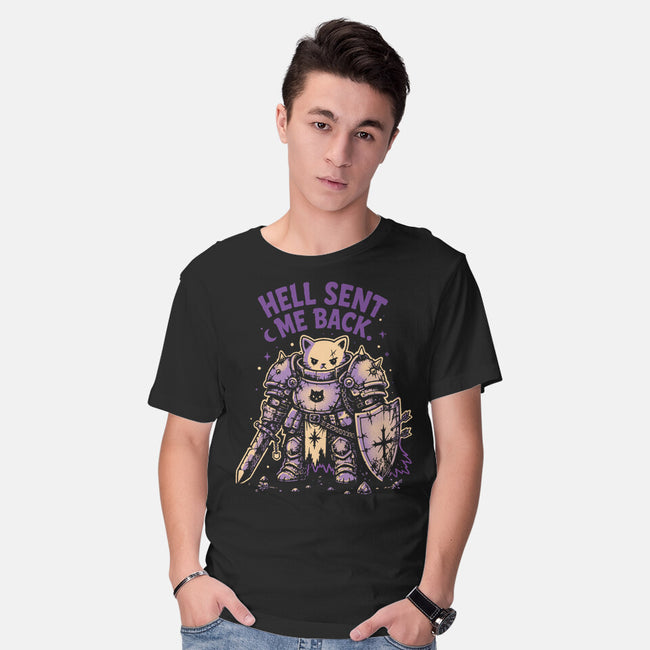 Hell Sent Me Back-Mens-Basic-Tee-Diego Gurgell