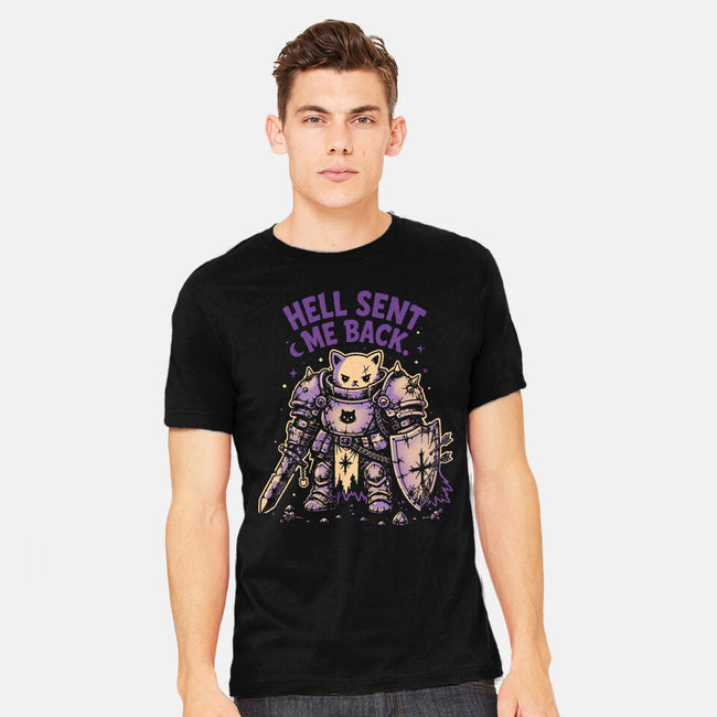 Hell Sent Me Back-Mens-Heavyweight-Tee-Diego Gurgell