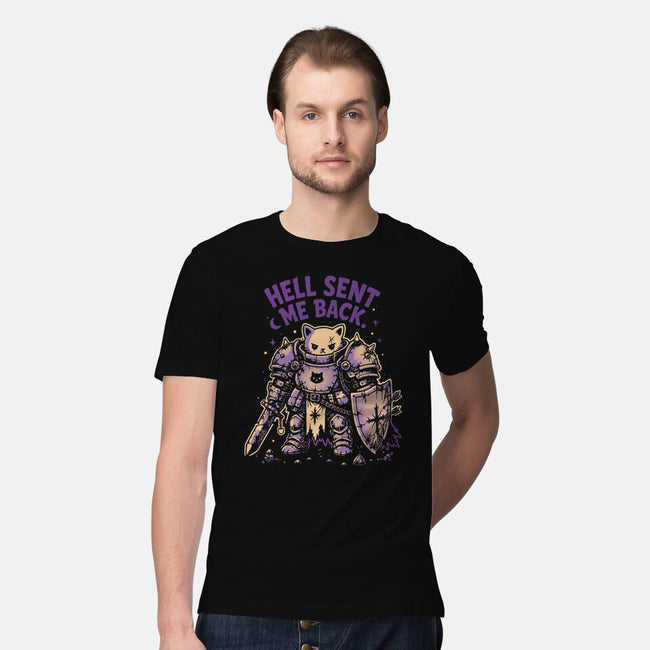Hell Sent Me Back-Mens-Premium-Tee-Diego Gurgell