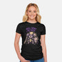 Hell Sent Me Back-Womens-Fitted-Tee-Diego Gurgell