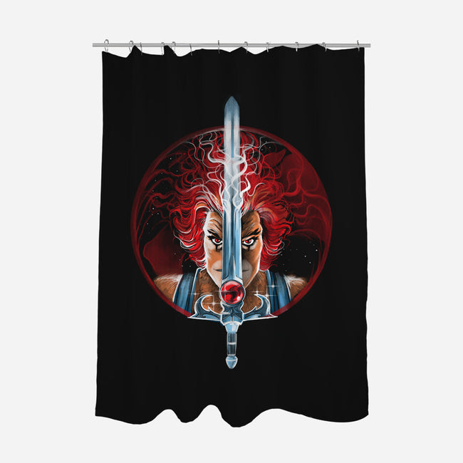 Sword Of Omens-None-Polyester-Shower Curtain-zascanauta