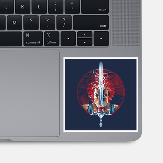 Sword Of Omens-None-Glossy-Sticker-zascanauta