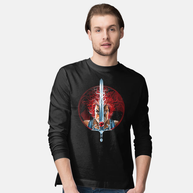 Sword Of Omens-Mens-Long Sleeved-Tee-zascanauta