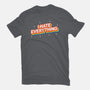 I Hate Everything Rainbow-Womens-Basic-Tee-Melonseta