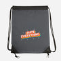 I Hate Everything Rainbow-None-Drawstring-Bag-Melonseta