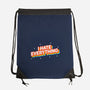 I Hate Everything Rainbow-None-Drawstring-Bag-Melonseta