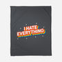 I Hate Everything Rainbow-None-Fleece-Blanket-Melonseta
