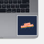 I Hate Everything Rainbow-None-Glossy-Sticker-Melonseta