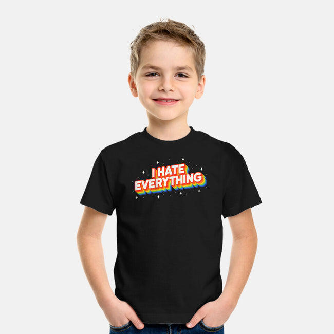 I Hate Everything Rainbow-Youth-Basic-Tee-Melonseta