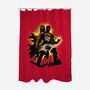 Dungeon Survivor-None-Polyester-Shower Curtain-hypertwenty