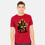 Dungeon Survivor-Mens-Heavyweight-Tee-hypertwenty