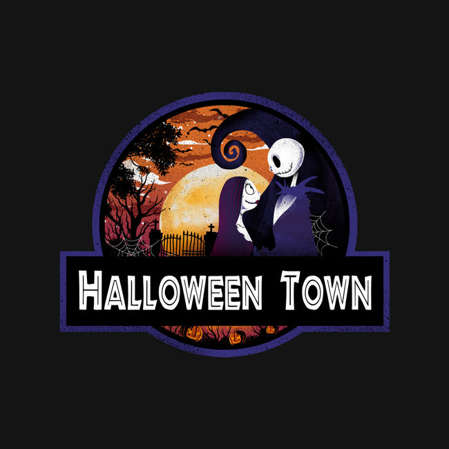 Halloween Town Park-Unisex-Basic-Tank-dandingeroz