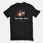 Halloween Town Park-Womens-Basic-Tee-dandingeroz