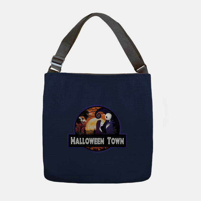 Halloween Town Park-None-Adjustable Tote-Bag-dandingeroz