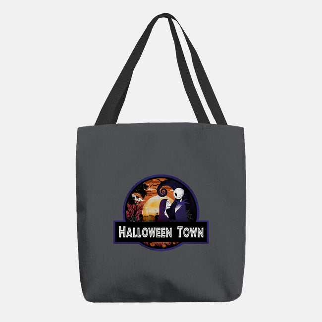 Halloween Town Park-None-Basic Tote-Bag-dandingeroz