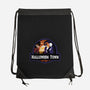 Halloween Town Park-None-Drawstring-Bag-dandingeroz