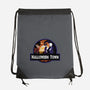Halloween Town Park-None-Drawstring-Bag-dandingeroz