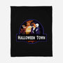 Halloween Town Park-None-Fleece-Blanket-dandingeroz