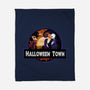 Halloween Town Park-None-Fleece-Blanket-dandingeroz