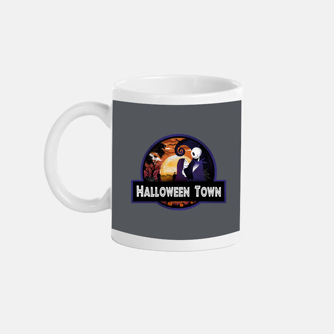Halloween Town Park-None-Mug-Drinkware-dandingeroz