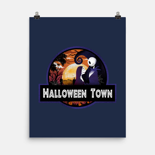 Halloween Town Park-None-Matte-Poster-dandingeroz