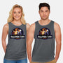 Halloween Town Park-Unisex-Basic-Tank-dandingeroz