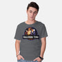 Halloween Town Park-Mens-Basic-Tee-dandingeroz