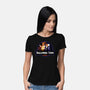 Halloween Town Park-Womens-Basic-Tee-dandingeroz