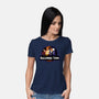 Halloween Town Park-Womens-Basic-Tee-dandingeroz