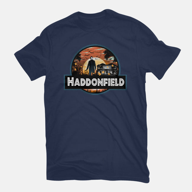 Haddonfield Park-Womens-Fitted-Tee-dandingeroz