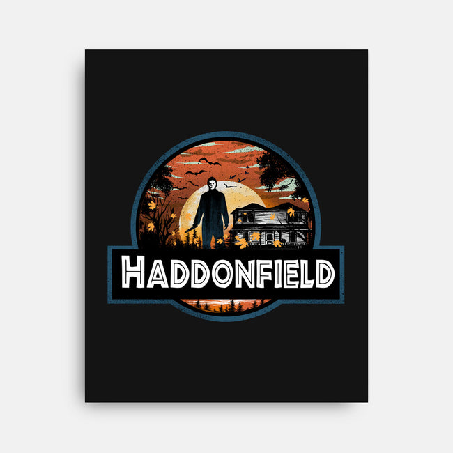 Haddonfield Park-None-Stretched-Canvas-dandingeroz