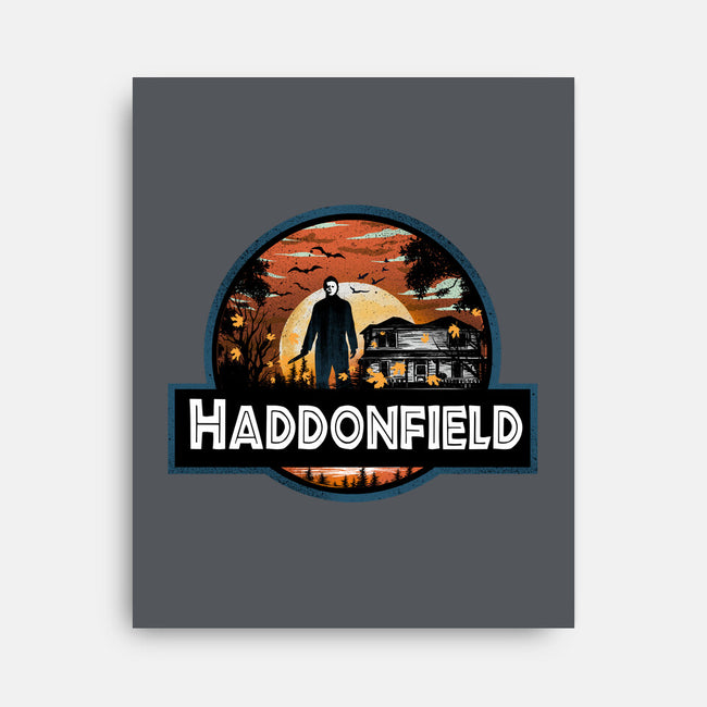 Haddonfield Park-None-Stretched-Canvas-dandingeroz