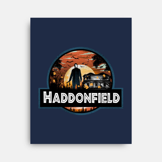 Haddonfield Park-None-Stretched-Canvas-dandingeroz