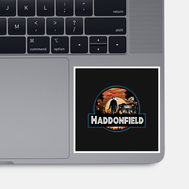 Haddonfield Park-None-Glossy-Sticker-dandingeroz