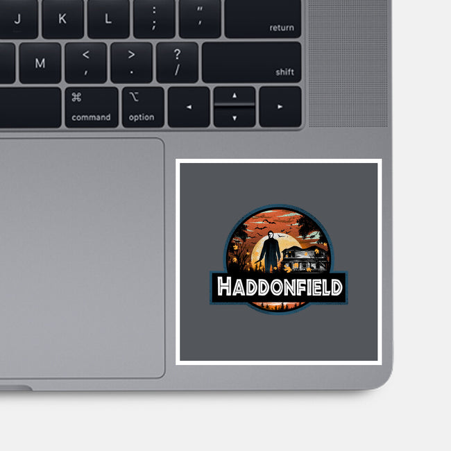 Haddonfield Park-None-Glossy-Sticker-dandingeroz