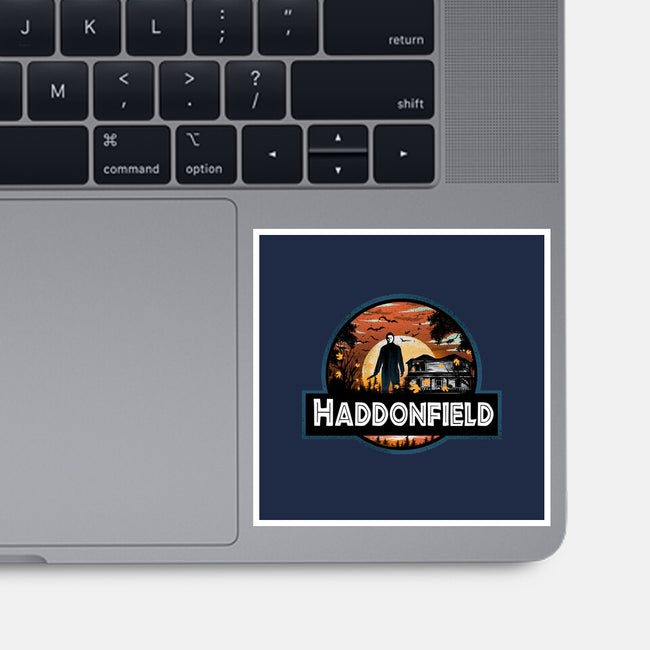 Haddonfield Park-None-Glossy-Sticker-dandingeroz