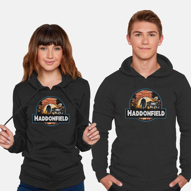 Haddonfield Park-Unisex-Pullover-Sweatshirt-dandingeroz