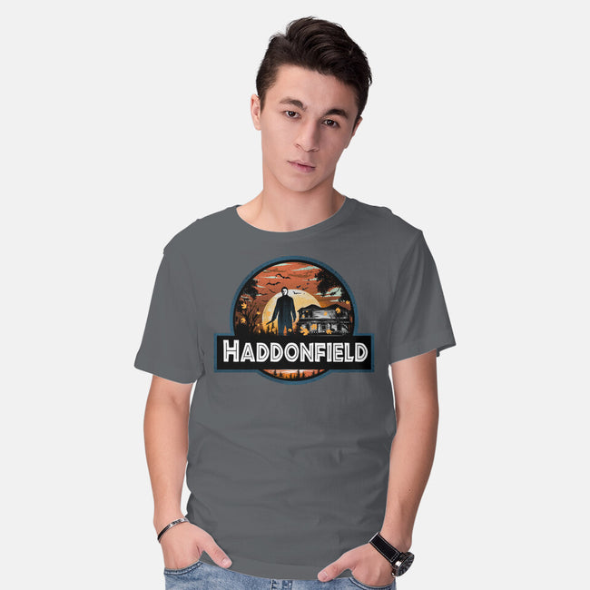Haddonfield Park-Mens-Basic-Tee-dandingeroz