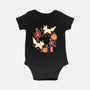 Origami Foxes-Baby-Basic-Onesie-NemiMakeit